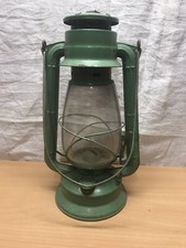 ancienne lampe tempete verte