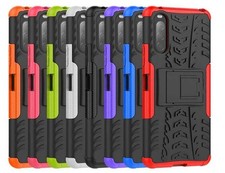 Housse etui coque rigide anti choc pour Sony Xperia 10 II + film ecran