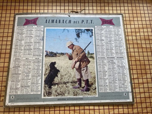 Calendrier almanach postes - ,