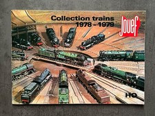 notice livret manuel JOUEF collection Trains 1978 1979 - TBE