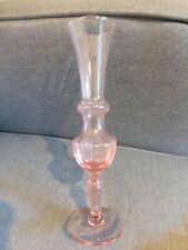 SOLIFLORE  PORTIEUX ? VERRERIE  DE COULEUR ROSE