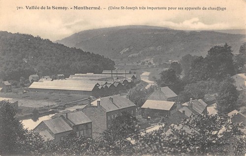 Cpa montherme usine saint - cpa,