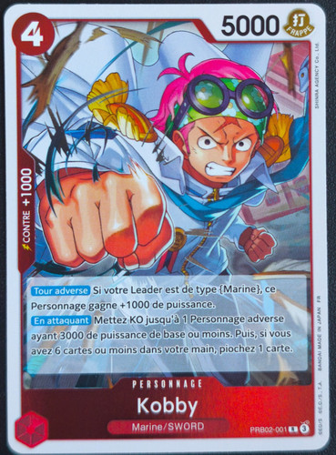 Carte one piece kobby - one,