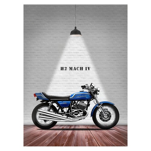 Affiche moto vintage art - moto,