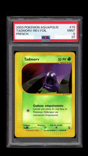 TADMORV AQUAPOLIS 2003 ● 79/147 ● REV FOIL ● POKEMON FRANCAIS ● PSA 9 ● POP 1