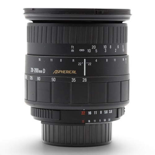 Objectif zoom sigma 200mm - zoom,