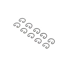 Clips piston doubleg diamètre