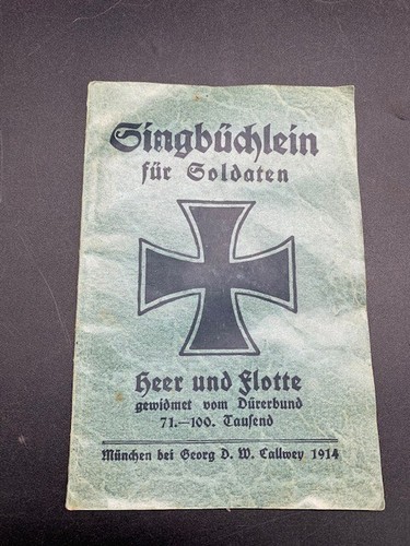 Livret chant bavarois allemand