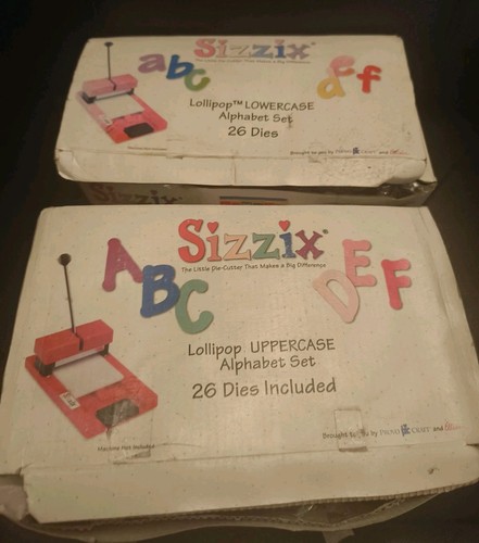 Sizzix lollipop uppercase - sizzix,
