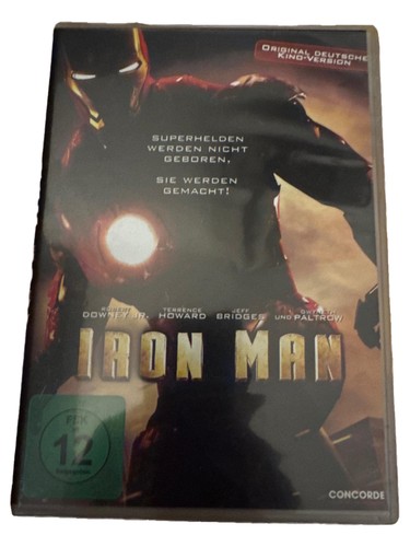 Iron man dvd - iron, robert