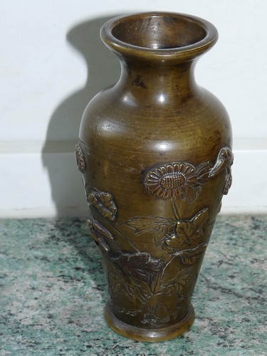 Superbe rare ancien vase - , en