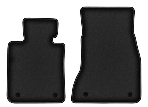 Tapis avant velours noirs