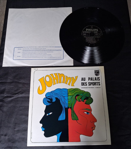 Johnny hallyday vinyle lp - hallyday,