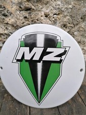 Plaque émaillée MZ Enamel Sign no Dniepr Jawa Ural Bmw Zundapp Puch