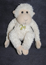 🍀Doudou Singe GIPSY Les Bananous Crème Beige Banane  Peluche 20 Cm Son HS