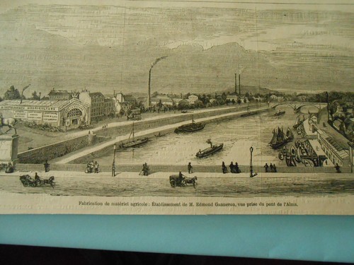 Gravure 1867 ets - de, m