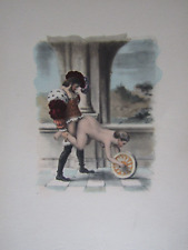 Paul Emile Bécat / gravure érotique / Curiosa / Dim 20X14cm