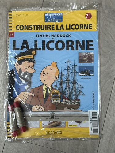 Construire licorne tintin - licorne,