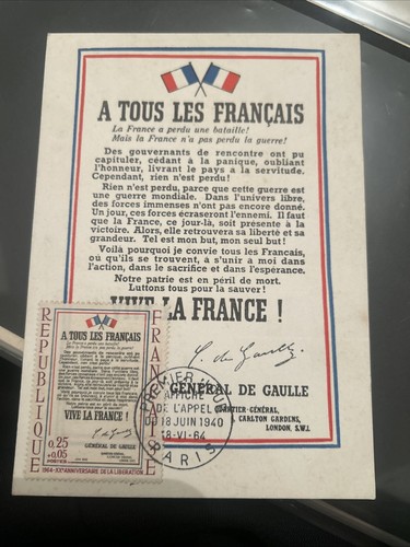 Carte philatélique affiche - carte, de