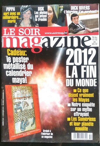Soir magazine 2011 - soir, 14/12/2011;