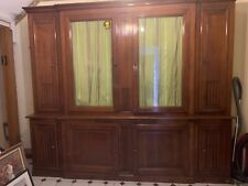 bibliothèque merisier style