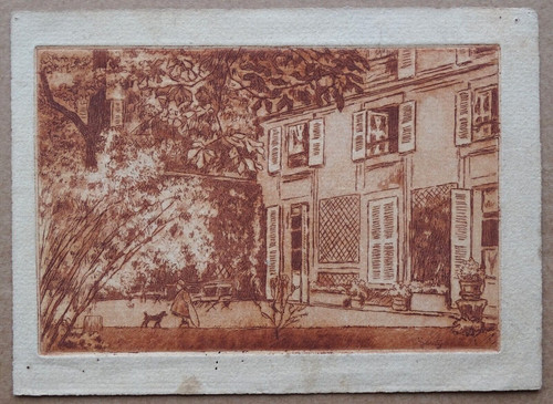 Genty gravure originale