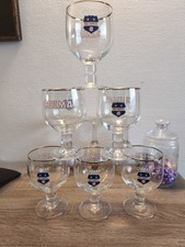 Lot de 6 magnifiques verres à