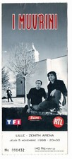 Corse - Rare Billet ticket concert I MUVRINI LILLE Zénith 1998