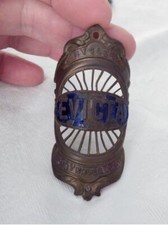 RARE PLAQUE VELO ANCIENNE
