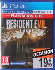 Jeu vidéo " RESIDENT EVIL 7 BIOHAZARD " PLAYSTATION 4