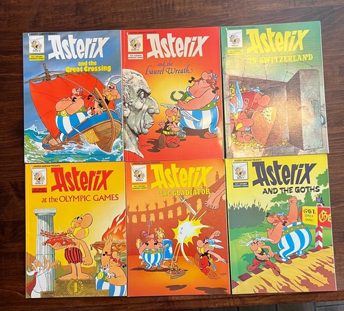 Vintage asterix books - vintage,