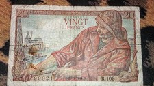 Billet 20 Francs Pêcheur