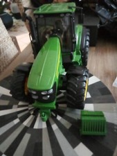Bruder Tracteur John Deere Remorque 7930  avec remorque de  8 ballots de paille