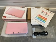 Nintendo 3DS LL Pink White Japanese ver. In Box Exc