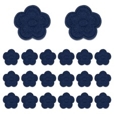 20 Pcs Patchs Fleuris 1.18