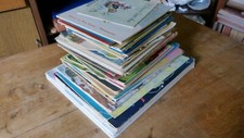 Lot 50 livres anciens enfants illustrés enfantina contes histoire années 50 à 70