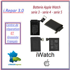 Battery Neuve OEM apple watch serie 3-38mm ou 42mm-serie 4-serie 5-40 mm ou 44mm