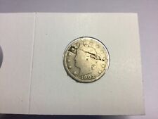 1902 V Nickel with lamination