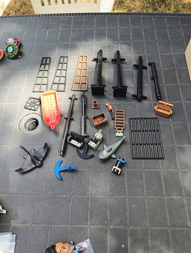 Lot lego mat bateau - mat, pirate