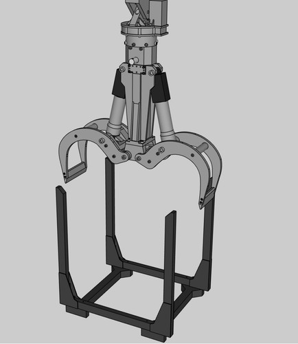 Ct3d design pince bois - pince, à