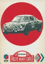 Alpine Renault Elf Rallye de