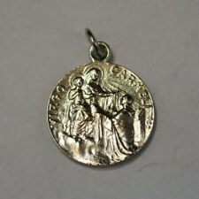 BIJOU MEDAILLE RELIGIEUSE ANCIENNE / PENDENTIF VIRGO CARMELI