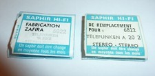 NEUF lot de 2 SAPHIR hi-fi TELEFUNKEN A 20/2 A20/2 stereo zafira 6822