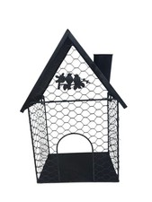 Nichoir à Oiseaux En Fer Grillagé 