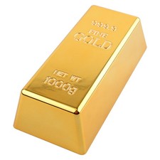 6.5" Fake Gold Bar Brick