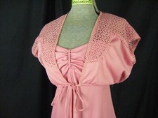 Vintage 70s Rose Hippie Robe