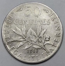 Rare Monnaie Argent, 50