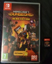 Jeu Minecraft Dungeons Hero Edition Pour Nintendo Switch Version Française VF Fr