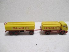 CAMION CITERNE SHELL ET SA REMORQUE