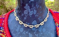 COLLIER RAS DE COU ARGENTÉ